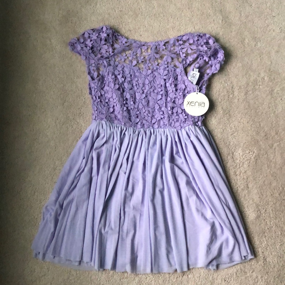 Xenia Boutique Purple Dress